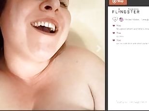 Chubby white hooker loves suck my cock