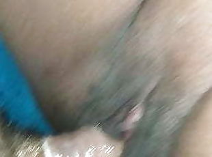 White guy fucking mature African squirting BBW slut