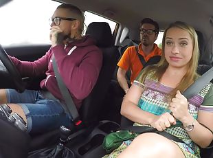 Fake Driving School - Learners Post Lesson Have Sex Session 1 - Olga Cabaeva