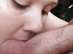 Boss fucks busty office blonde after titjob