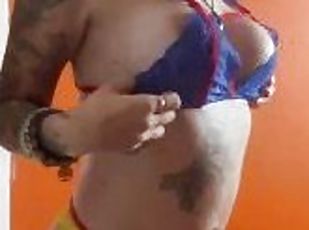 Slut white Snow White COSPLAY strip tease traser MILF video only fans SQUIRTER