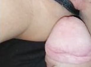 Horny asian milf getting fucked ,and love playing with her self