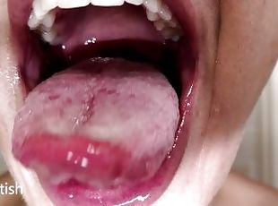 Tongue, teeth and uvula show (Short version)