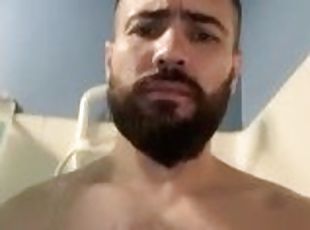 Horny guy wants to cum after shower www.onlyfans,com/roddddddd