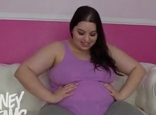 Chubby BBW Talks About Her Fat Jiggly Belly - BBW Sydney Screams