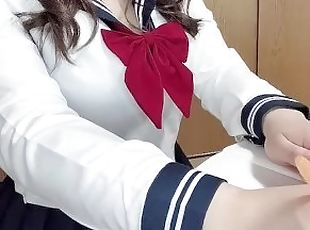 The most HENTAI big boobs schoolgirl in Japan