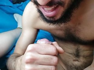 Amatør, Blowjob, Cumshot, Stor pikk, Homofil, Creampie, Lubben, Cum, Gift, Oral