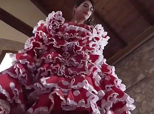 Ardent spanish flamenco dancer ena sweet fucks her teacher