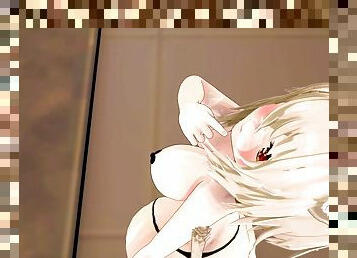 Nekomata Okayu - do it - Akazukin09 - Beige Hair Color Edit Smixix