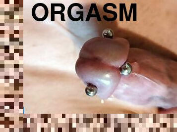 orgasme, cum, piercet