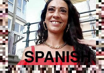 Gorgeous spanish MILF exciting adult scene