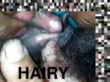 Blacl hairy pussy