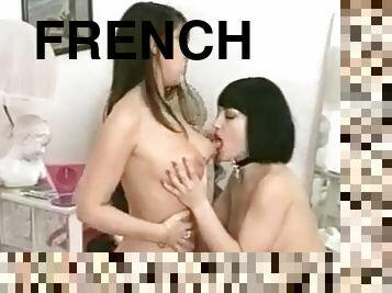 lesbiche, vintage, francesi