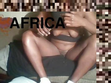 Thot in Texas - Cute Body on Easy African Thot trying to Sell Pussy