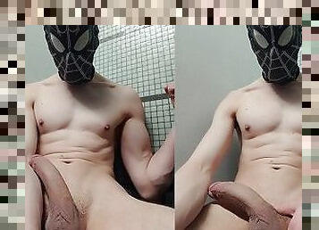 orgasmi, pubblici, gay, college, sperma, innocenti, palestra, twink, maschere