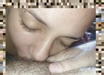 ekstrem, blowjob-seks-dengan-mengisap-penis, penis-besar, deepthroat-penis-masuk-ke-tenggorokan, creampie-ejakulasi-di-dalam-vagina-atau-anus-dan-keluarnya-tetesan-sperma, menelan, berhubungan-dengan-wajah, sperma, nakal, menyumbat