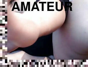 Big amateur woman cam show masturbate