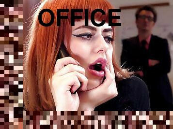 Tattooed Kylie Kay Screwed Hard Fuck In Office