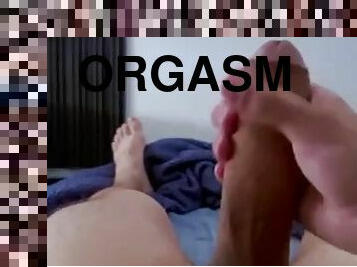 MEGA INTENSE ORGASM: Curly fingers and thick cum