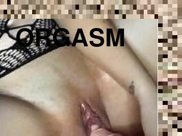 extrem, orgasm, fitta-pussy, anal, tonåring, creampie, maskiner, dildo, petit, cowgirl