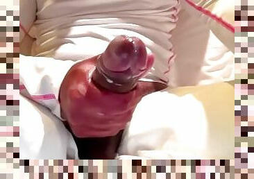 BBC Dirty Talking & Moaning While Jerking off Huge Cumming from my Big Black Cock
