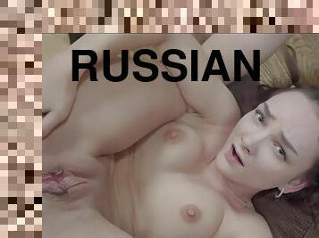 Cute Russian Teen Fucked In Anal Porn Movie With Olivia Trunk