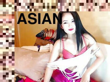 Asian girl creampie by toy