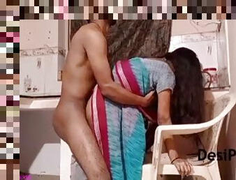 Morning sex dewar ne bhabhi ko kitchen i doggy style i choda