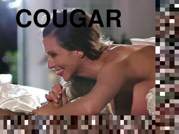 Lewd cougar Ariella Ferrera breathtaking porn clip