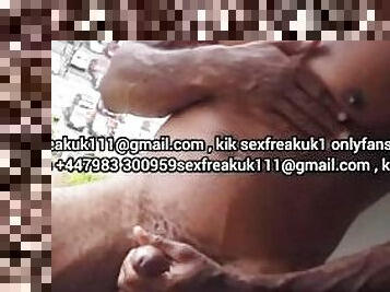 Dick flashing ebony Malaysia