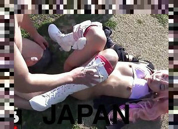 Japanese lewd hussy crazy porn video