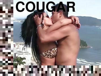 Hispanic cougar dirty sex movie