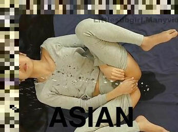 asiatique, masturbation, chatte-pussy, giclée, amateur, ados, jeune-18, incroyable