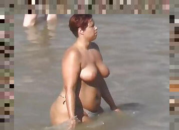 bbw, strand