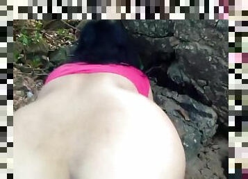 Stranger Fucking My Married Sister Outdoor Public In Wood
