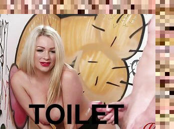 store-patter, spiller, sort, cam, lurer, strømper, gloryhole, ung-18, blond, toilet