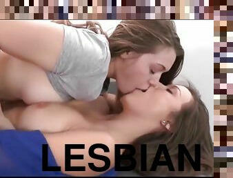 Sexually Attractive 18Yo Schoolgirls Make Lesbian Love