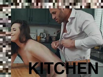 Casey Calvert Banged In The Kitchen