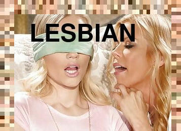 lesbo-lesbian, blondi, upea