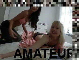 amateur, lesbienne, doigtage