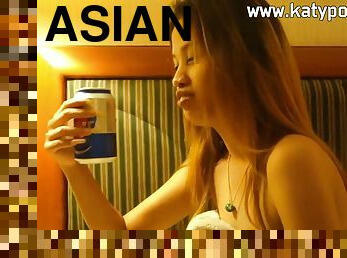 asian, alat-kelamin-wanita, perempuan-jelita, menghisap-zakar, remaja, remaja-asian