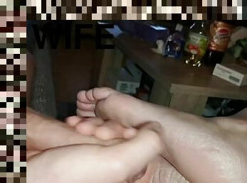 Fuck my wife's soles