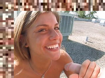 Exciting teen crazy blowjob porn clip