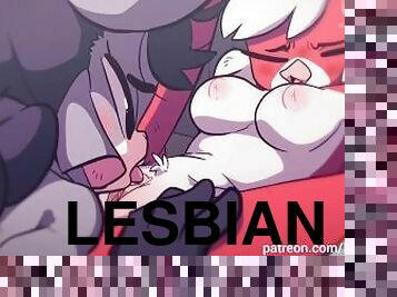 orgasme, chatte-pussy, giclée, lesbienne, hardcore, doigtage, anime, hentai