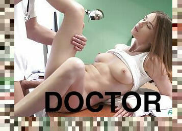 A dirty doctor gives a sexy student the pounding she craves.