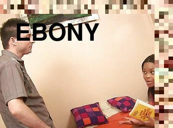 ebony Izces Divine pops up in crazy porn clip