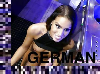 german skinny amateurs latina model nail in disco