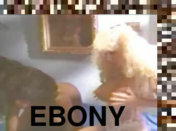 Ebony threesome 1