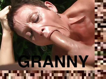 Granny Sex Orgy Outdoor - Interracial Porn
