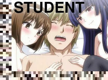 student, grupni-seks, ludo, hentai